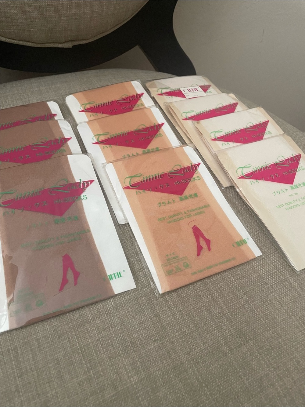 Unbranded Sheer Hosiery Pack - Nude and Cream